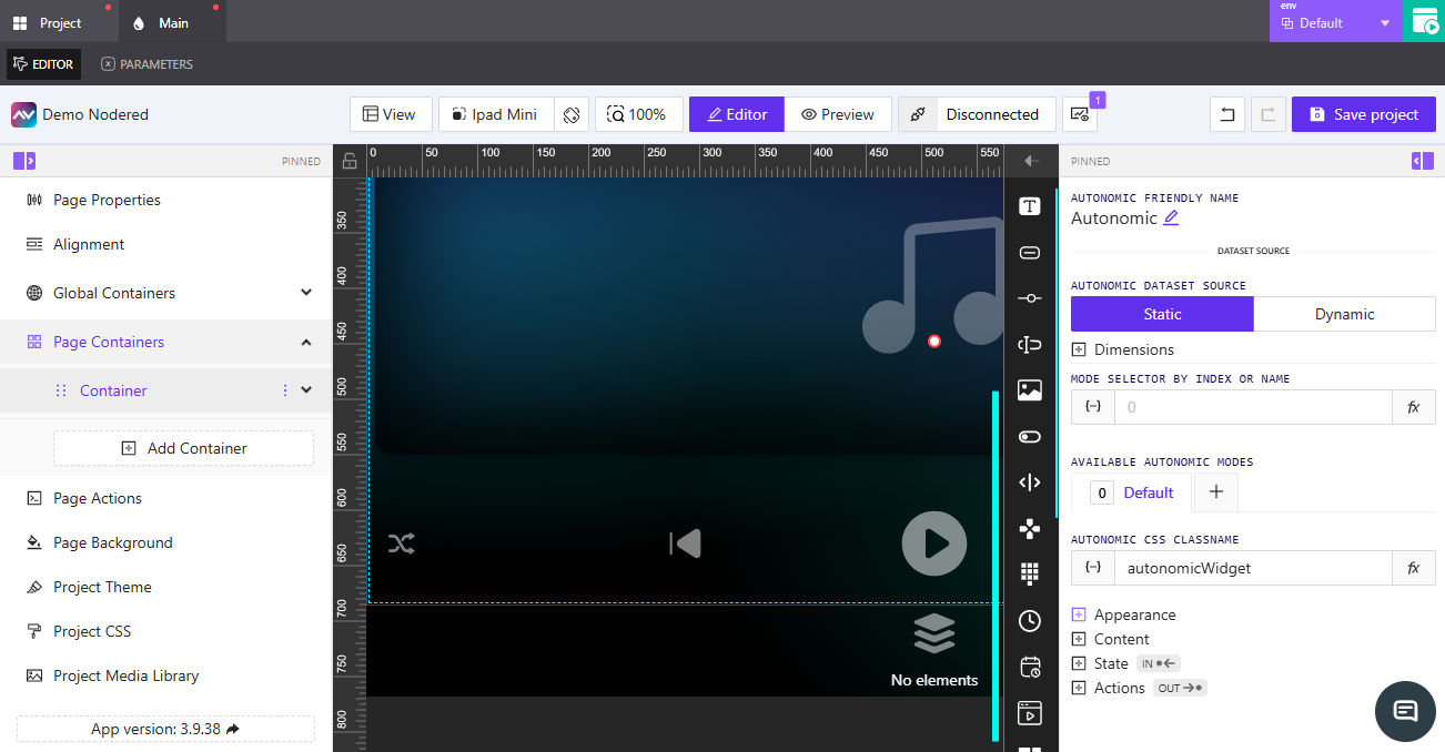 Autonomic Media Player